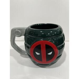 Marvel Deadpool Grenade Mug Two Sided By Zak Designs